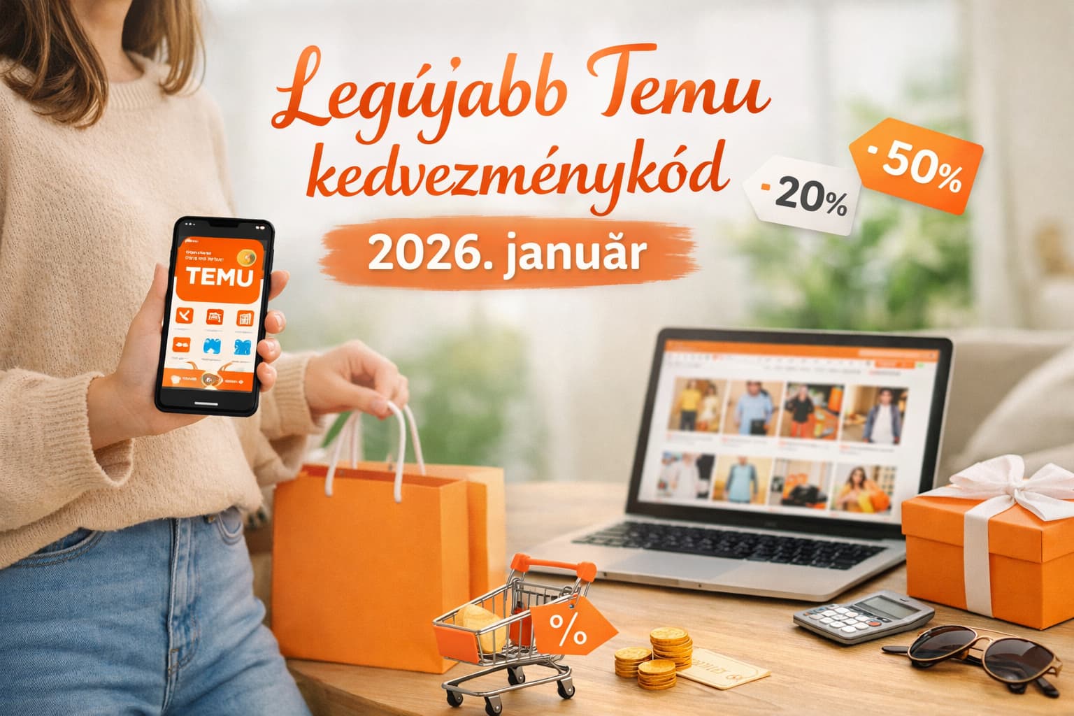 Legújabb Temu kedvezménykód 2026. január – teljes útmutató az alkalmazáshoz