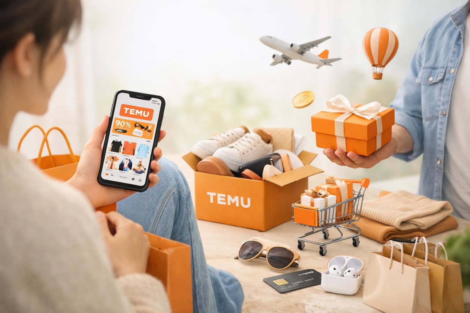 Temu kedvezmények új vásárlóknak az alkalmazásban