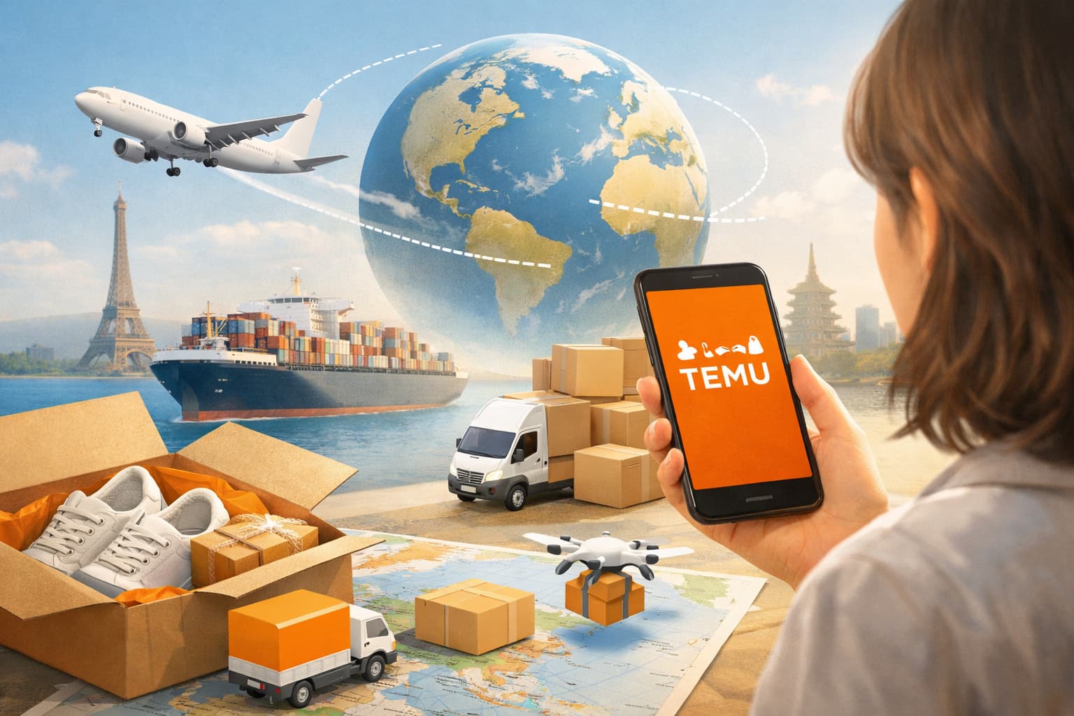 Temu nemzetközi szállítási lehetőségek áttekintése