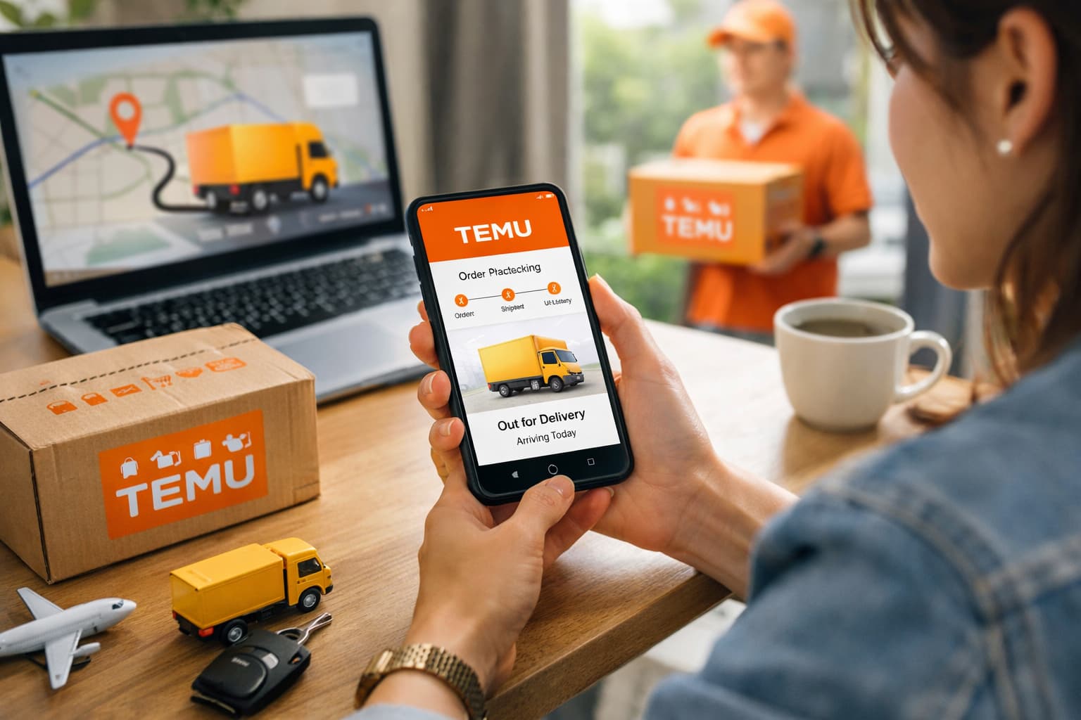 Temu rendeléskövetés egyszerűen az alkalmazásban