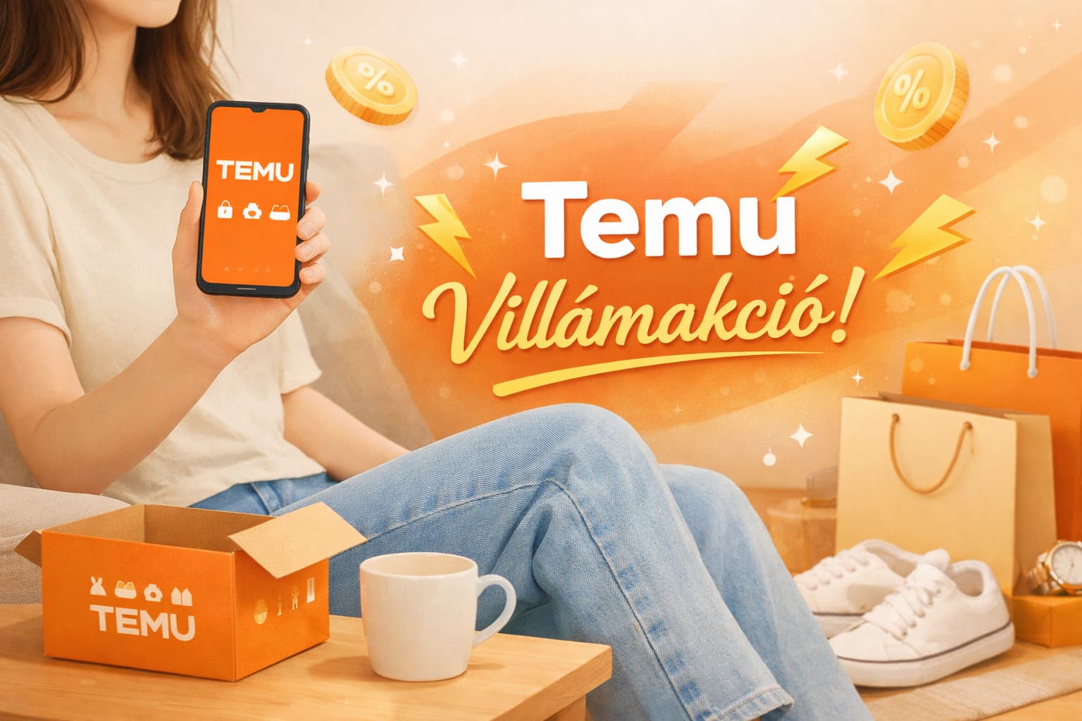 Temu villámakció – okos vásárlás percek alatt