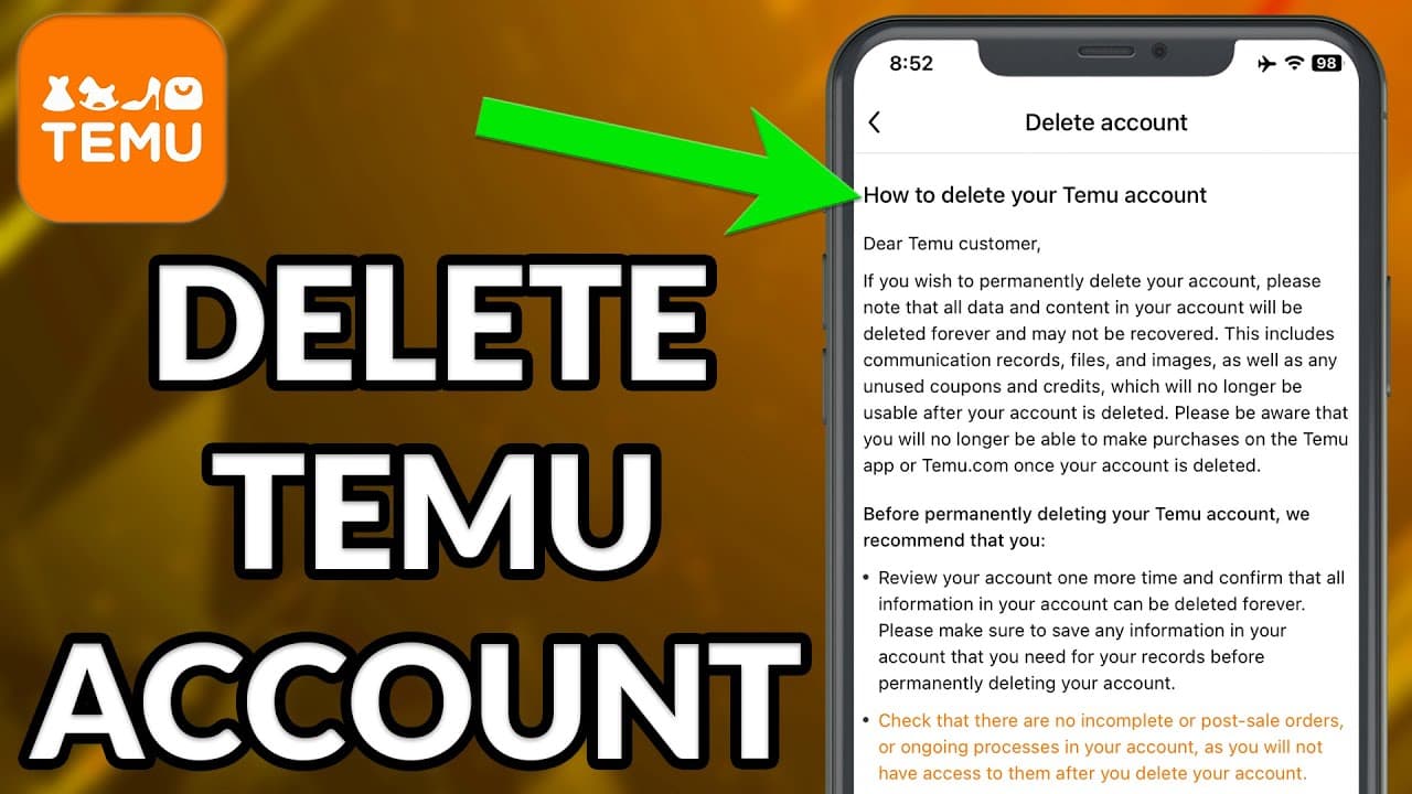 Adatok és biztonság a Temu alkalmazásban